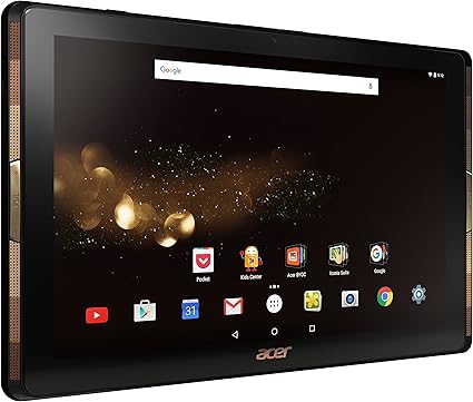 Acer Iconia Tab A3 A40 Tablette Tactile 10 Full Hd Noir Or Mediatek Quad Core Memoire 32 Go Android Ancien Modele Amazon Fr Informatique