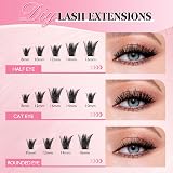 Sixstarhair Sixstarhair Individual Lashes 80D DIY Volume Cluster 8-16mm view 7