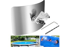 CENDASUN Pool Bonding Kits, Above Ground Bonding Kit, Pool Water Bonding Kits, Fit on Most Above Ground Pool Skimmer, in Direct Contact with Pool Water at All Times