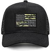 American Flag Hat Best Dad Ever Fathers Day Christmas Birthday Dad Gifts for Dad Hat from Daughter Son Camouflage