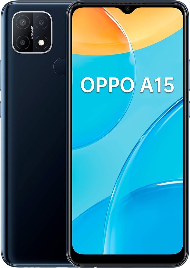 OPPO A15 16.6 cm 3 GB 32 GB Dual SIM 4G Black Android Amazon.co.uk