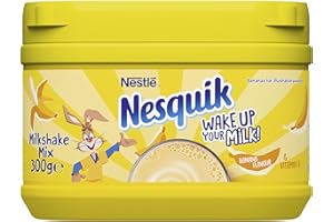 Nesquik Banana Flavour Milkshake Powder 300 g (Pack of 5)