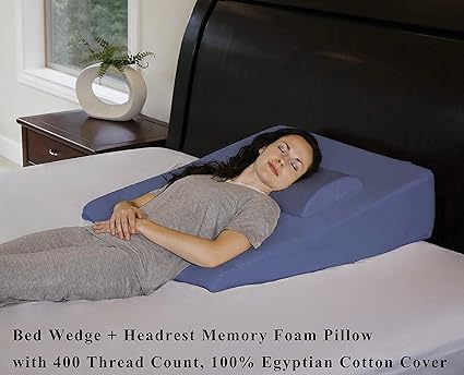 Buy Intevision Extra Large Foam Wedge Bed Pillow 33 X 30 5 X