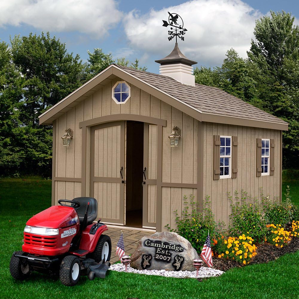 Best Barns Cambridge 10' X 12' Wood Shed Kit