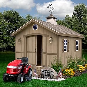 Best Barns Cambridge 10' X 12' Wood Shed Kit