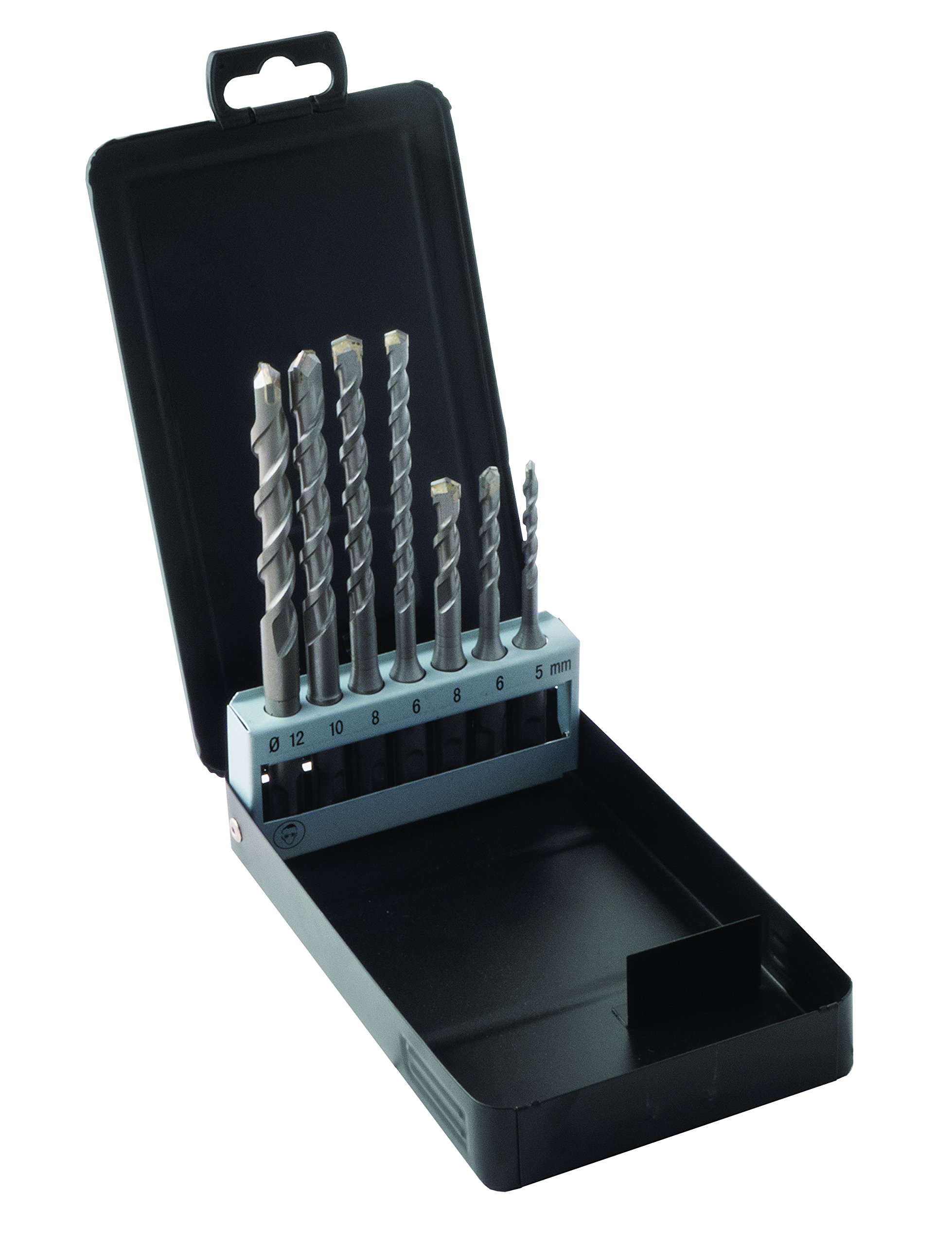 C.K T3121 SDS Concrete Drill Bit, Grey, Set of 7 Piece