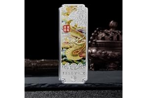 YAKIN SHOP Celebrate The Chinese New Year of The Dragon with Our Silver-Plated Lucky Bar – A Symbol of Prosperity and Good Fortune (5)
