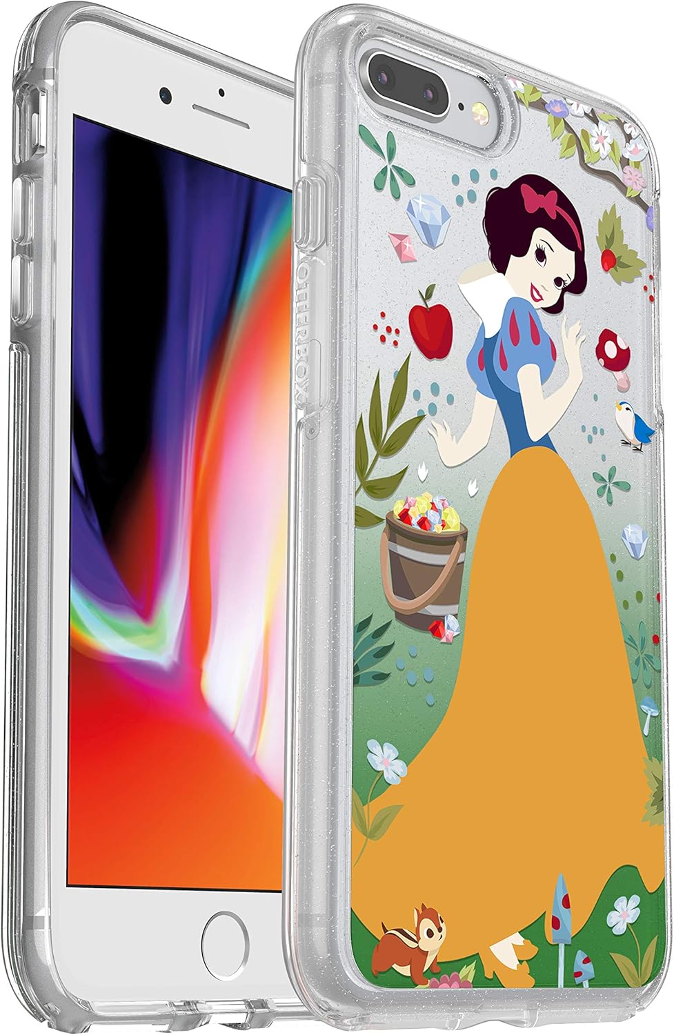 Amazon Com Otterbox Symmetry Series Disney Power Of Princess Case For Iphone 8 Plus Iphone 7 Plus Only Snow White