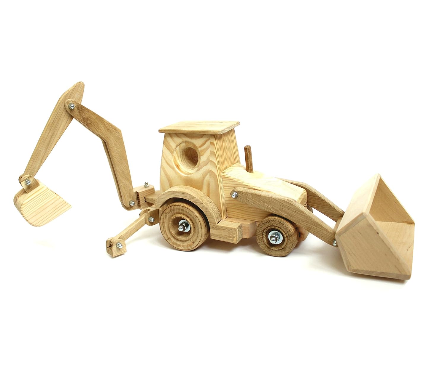 wooden excavator