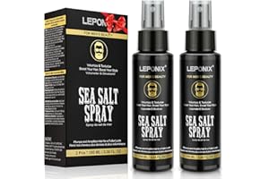 Sea Salt Spray Hair Men - Texture Spray for Beachy Waves, Volume & Thickness | Light Hold Matte Finish Hair Styling | Adds Ef