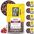 Tiesta Tea - Fireberry, Cranberry Hibiscus Rooibos Tea | Premium Loose Leaf Tea | Non-Caffeinated Rooibos Tea | Make Hot or Iced Tea & Brews Up to 25 Cups - 1.7 Ounce Resealable Pouch, Pack of 6