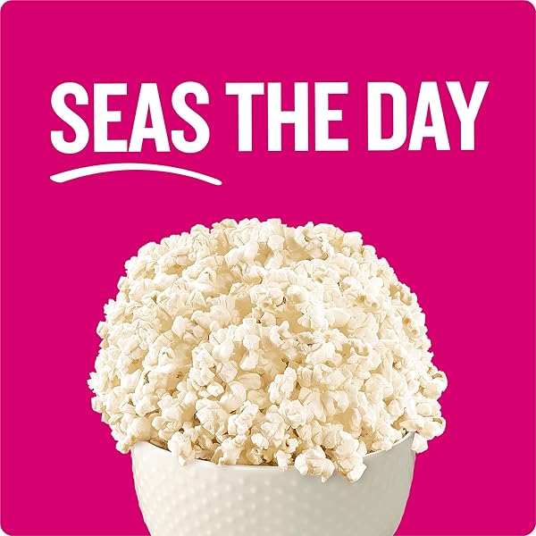 ANGIE’S BOOMCHICKAPOP SEA SALT MICROWAVE POPCORN, 3.29 OZ., 6-COUNT BAGS