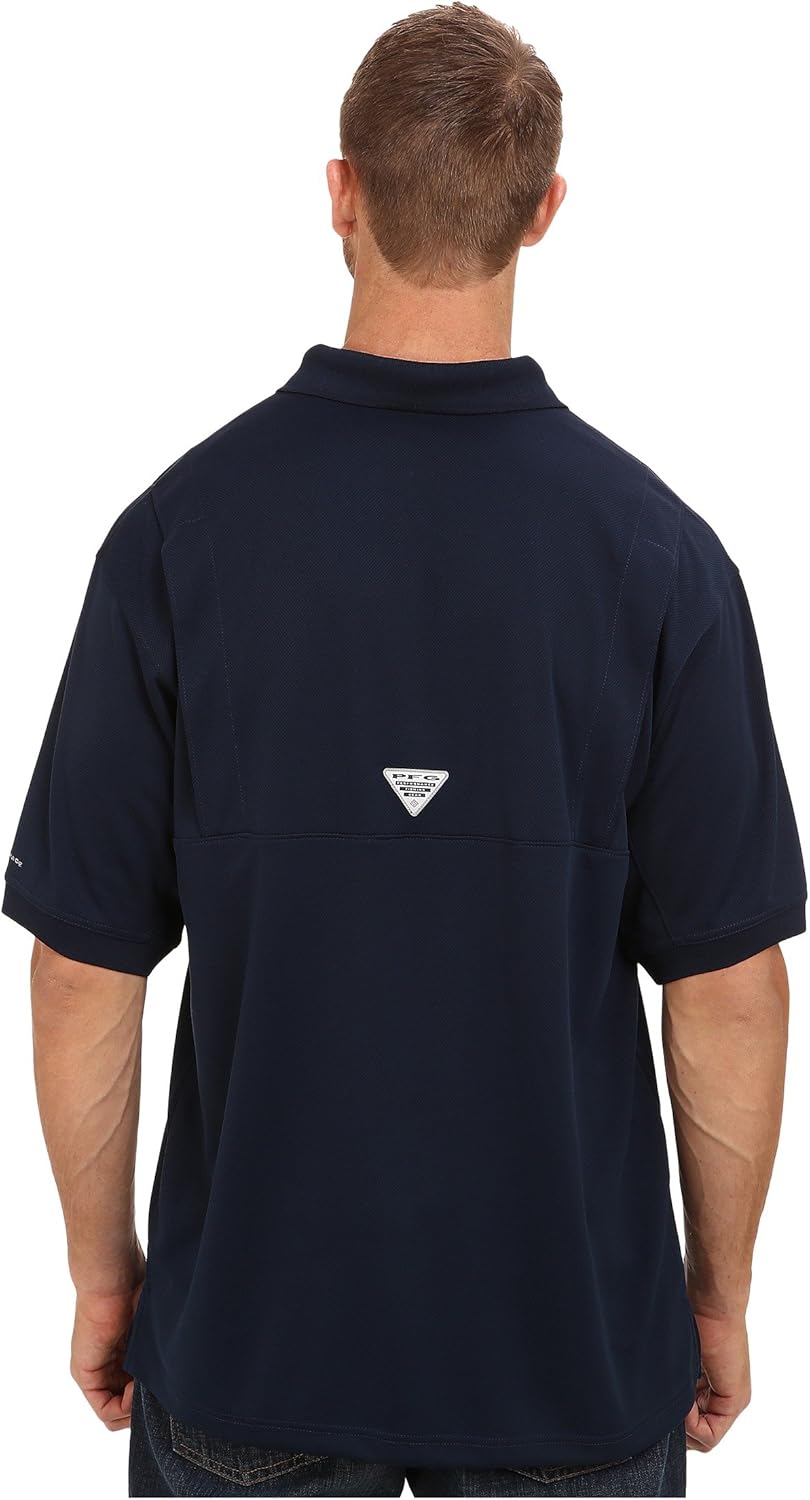 Columbia Mens PFG Perfect Cast Polo Shirt: Clothing
