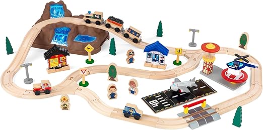 kidkraft mountain train table