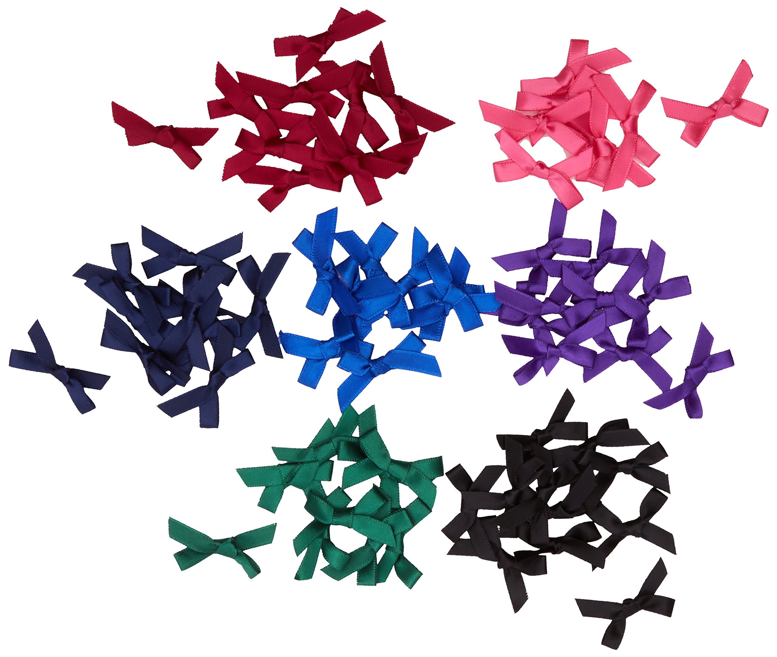 Personal Impressions "Darks" Ribbon Bow Collection, , 6 mm