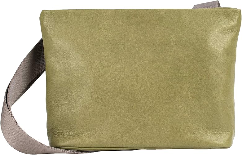 Amazon タバラット ショルダーバッグ メンズ サコッシュ 日本製 本革 鹿革 撥水 ポーチ カーキ Tavarat タバラット ショルダーバッグ