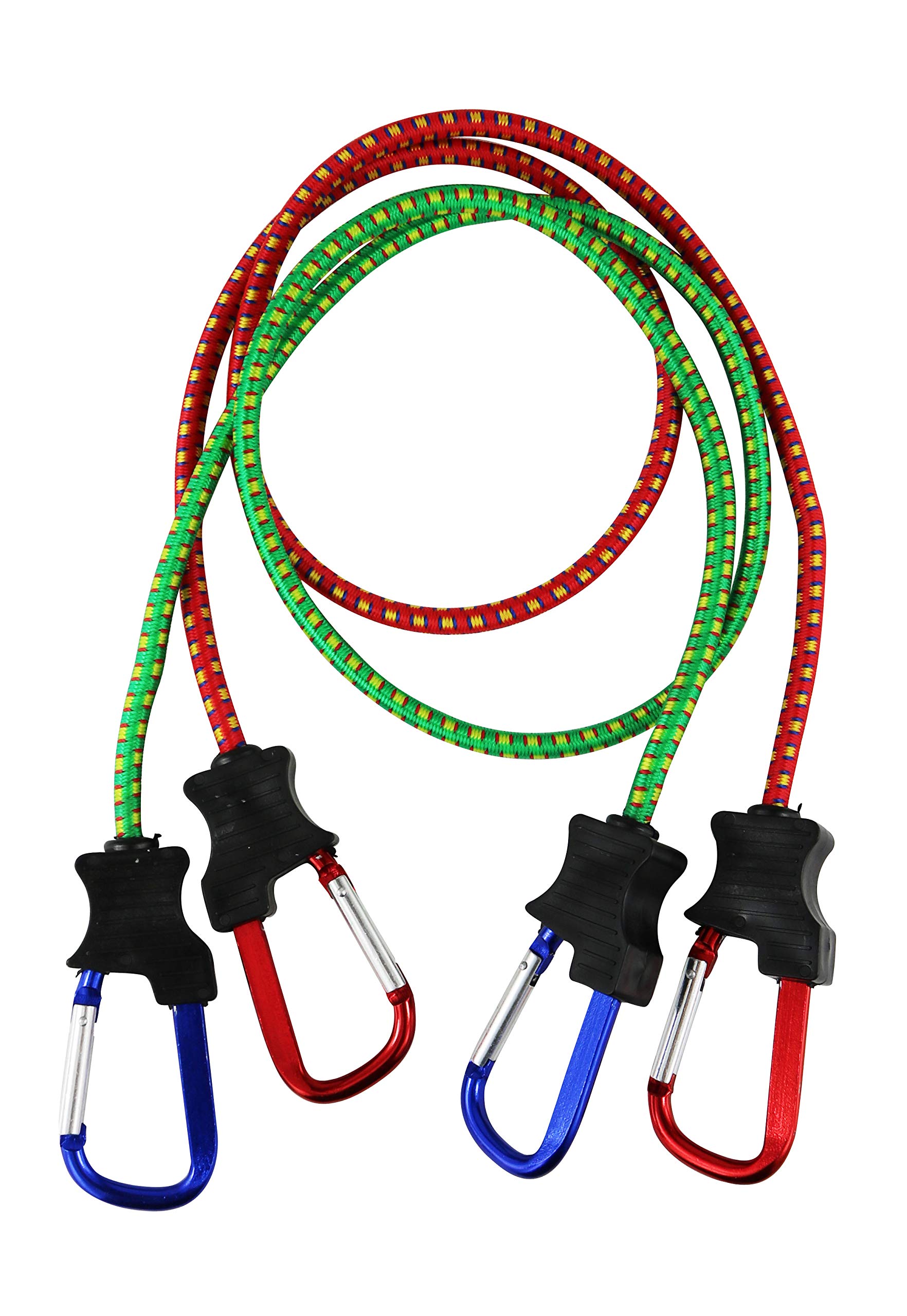 C.A.O. Elastic Snap Hook Sandow, Polypropylene/Aluminium/Plastic Length 1 m Diameter 8 mm