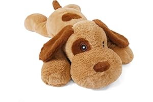 Gubuy 5 lb Weighted Animal Plush, 24in Weighted Brown Dog Plushie Toy Dolls Pillows