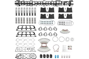 5.3 V8 AFM DOD Lifters Camshaft Kit With MLS Head Gasket Bolt set, Compatible with 2007-2013 Chevrolet GMC Avalanche Silverad