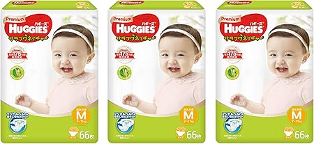 Amazon テープ Mサイズ Huggies ハギーズ サラフワネイチャー オムツ 7 11kg 198枚 66枚 3個 ケース販売 Huggies ハギーズ ドラッグストア