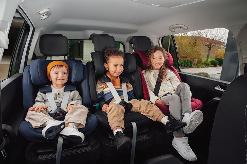 Kindersitz EVOLVAFIX, mit ISOFIX, für Kinder von 76-150 cm (i-Size), 15 Monate - 12 Jahre, Night Blue
