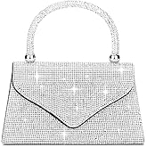 Davmrio Women's Evening Bag Purse Clutch Bag Ladies Rhinestone Purses Glitter Small Handbags Party Wedding Prom | Purse, Ladies, Rhinestone Purses, Glitter, Small, Party, Wedding, Prom