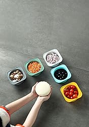 KEVJES Stackable Silicone Artisan Pizza Dough