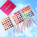 UCANBE 86 Color Eyeshadow Palette & 15pc Brush Set Matte Glitter Pigmented view 2