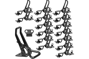 16 Pack Toggle Clamp 4001, Adjustable Latch, Smoker Clamps Heavy Duty, 330Lbs Holding Capacity Pull Latch for Smoker Lid Jig,