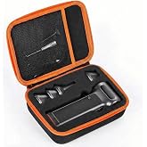 YouKnow Travel Case Compatible with WOLFBOX MF200 Compressed Air Duster - Custom Foam Organizer for Blower Tool &amp; Accessories (Only Case) (Black)
