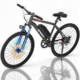 Electric Bike for Adults, 1000W Mountain Ebike, 20"/26" Electric Bicycle | 48V Removable Battery Power for 40 Miles Range, 20 MPH Top Speed, 3 Riding Modes Front Suspension Commuter Electric Bicycle