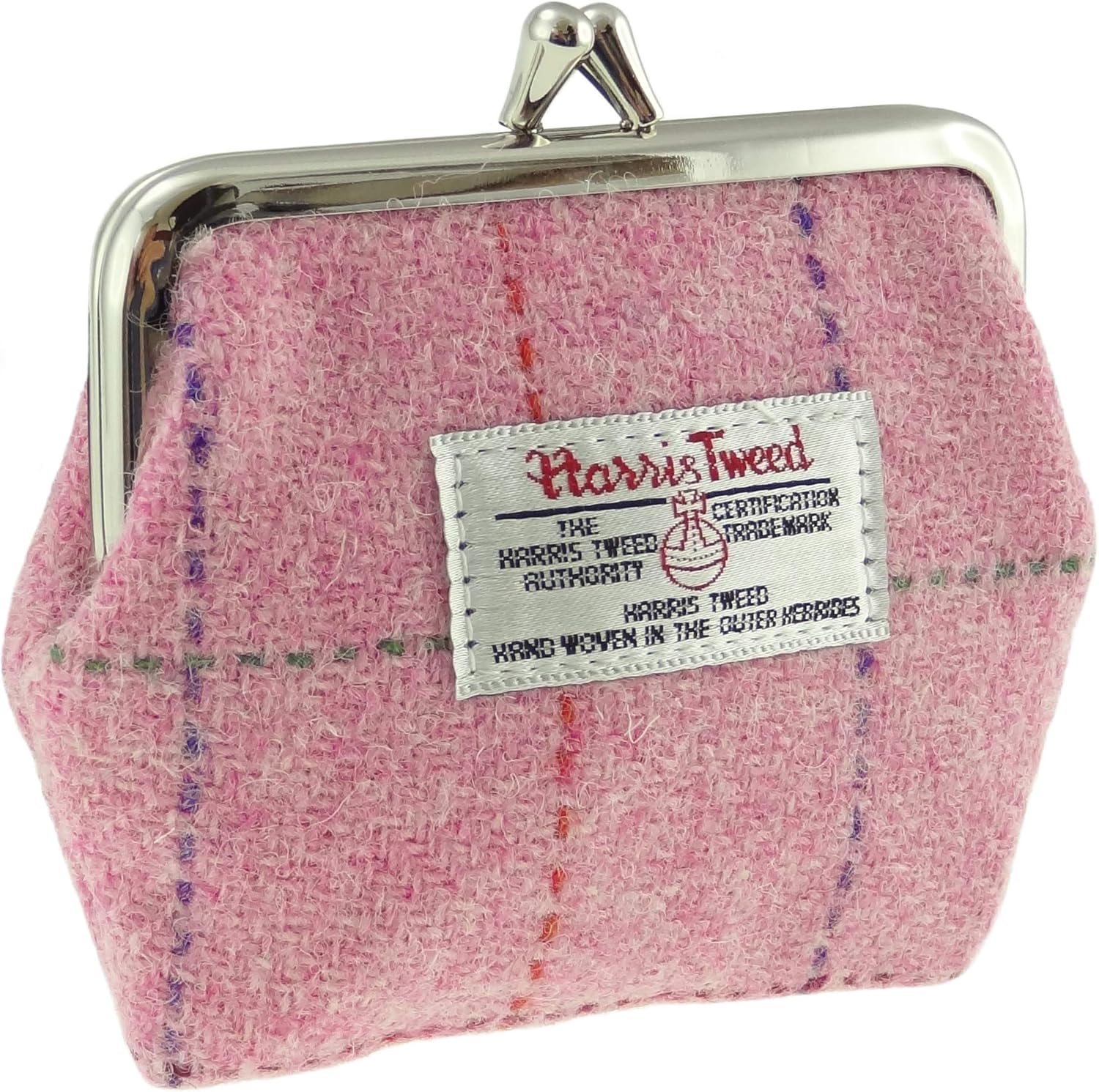 harris tweed clasp purse
