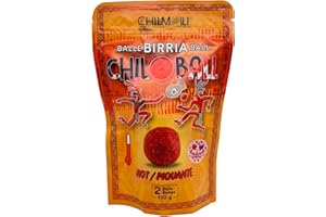 Chilmolli Chil-Ball Birria Bomb (Hot/Piquante) 2-pack. No preservatives, no additives, gluten free