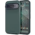 Crave Dual Guard for Google Pixel 9 Case and Pixel 9 Pro Case, Shockproof Protection Dual Layer Case for Google Pixel 9 and Pixel 9 Pro - Forest Green