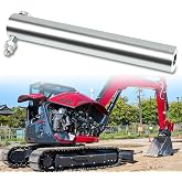 45mm x 13&rdquo;Excavator Bucket Pin (with Grease Hole,1/2 Bolt Hole) | Compatible with John Deere/Kubota/Case/Case IH/Caterpillar/Takeuchi/Yanmar