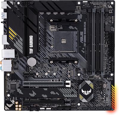 ASUS TUF Gaming B550M-PLUS Motherboard AMD B550 AM4 PCIe 4.0 Dual M.2 DDR4