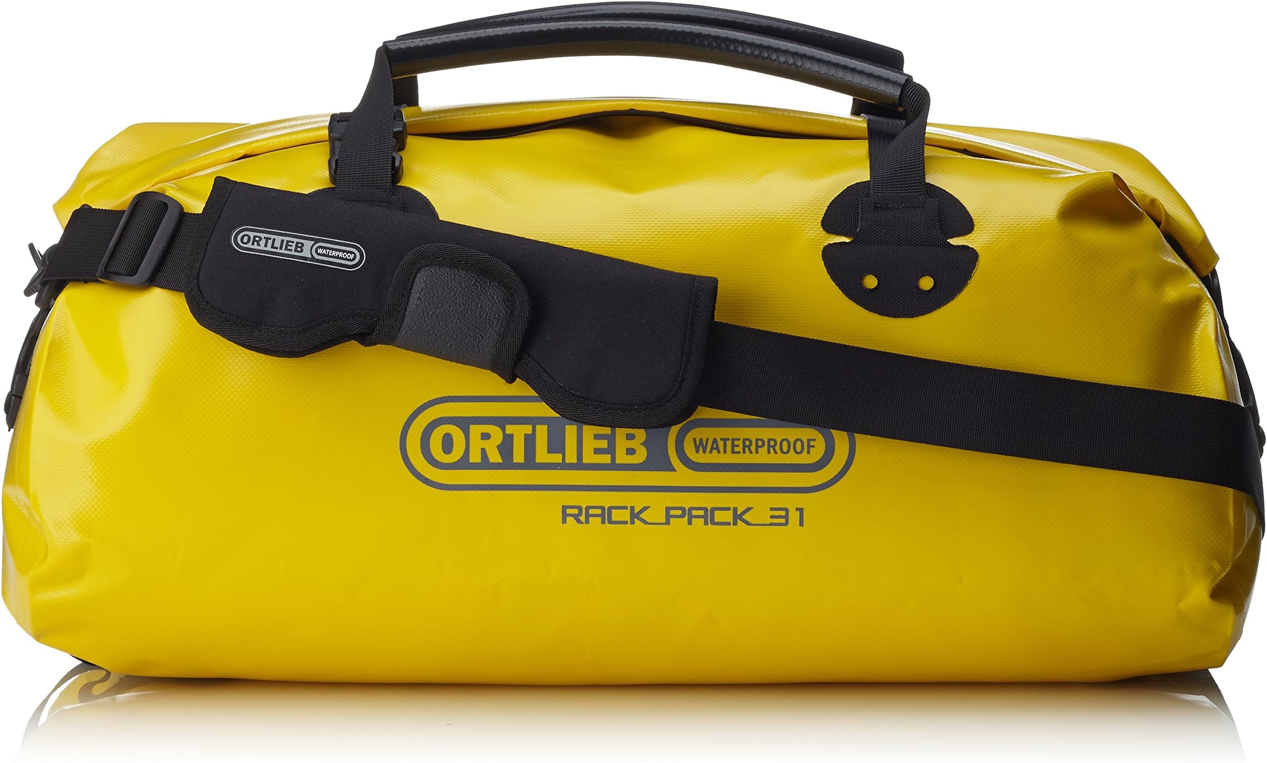 Ortlieb Unisex's Rack-Pack Travel Bag, Yellow, Small/24 x 48 x 24 cm/24Litre