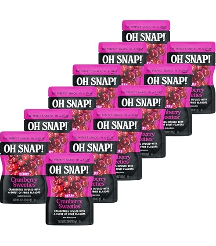 Amazon.com: OH SNAP! Tangerine Cranberry Sweeties (12 Pack