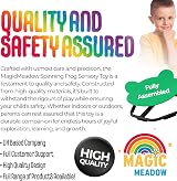 MagicMeadow Sensory Spinning Chair Frog Therapeutic Seat Autism ADHD view 6