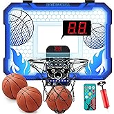 VROGTIK Indoor Basketball Hoop for Kids with Balls Mini Basketball Hoop Over The Door Basketball Hoop with Scoreboard Basketb