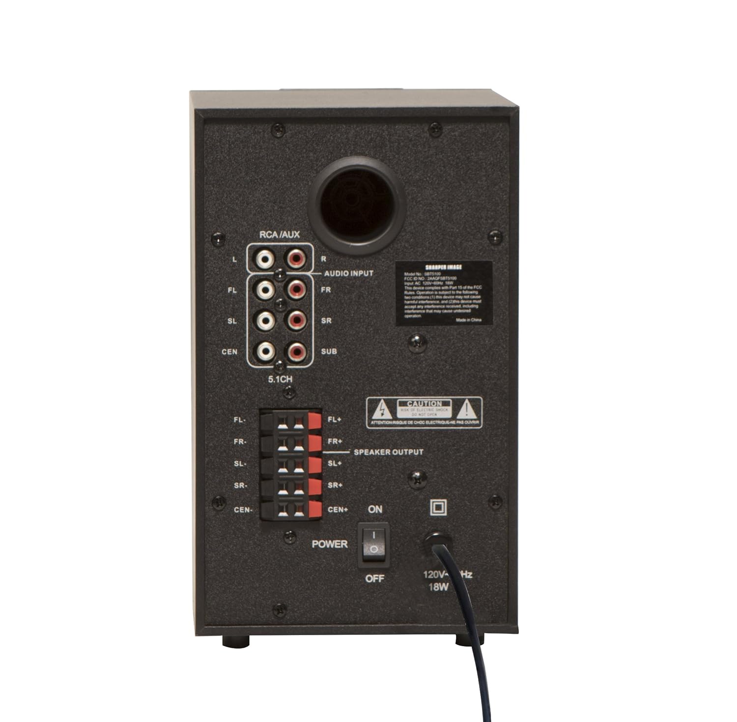 Amazon.com: Sharper Image 5.1 Home Theater System With Subwoofer, Sound Bar  & Satellite Speakers, Home Theater in a Box Surround Sound System  (Worry-Free ...