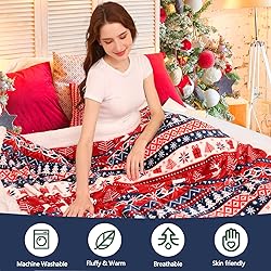 inhand Christmas Blankets and Throws, Holiday Throw
