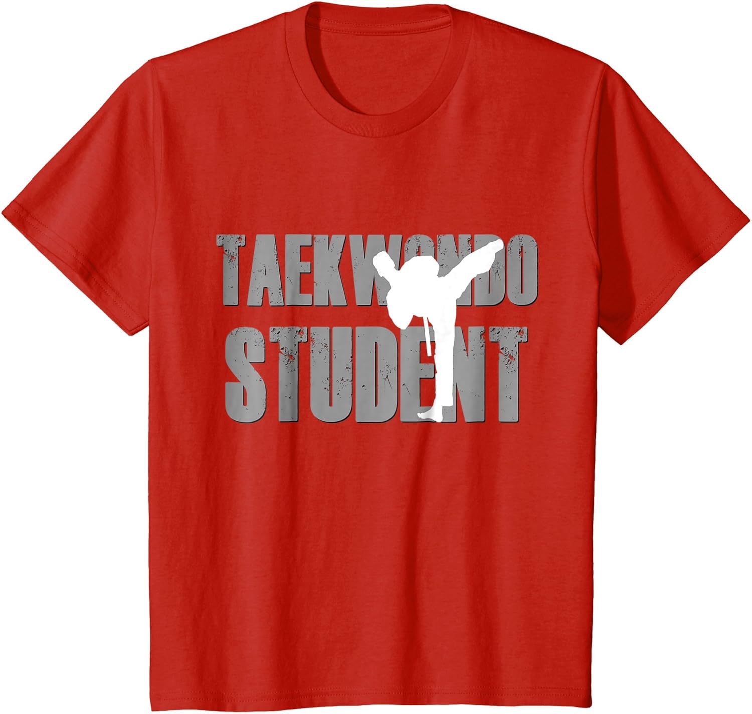 Kids Taekwondo Student Shirt Tae Kwon Do School Gift Son Boy 4 Red