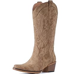 IUV Cowboy Boots For Women Western Cowgirl Boots