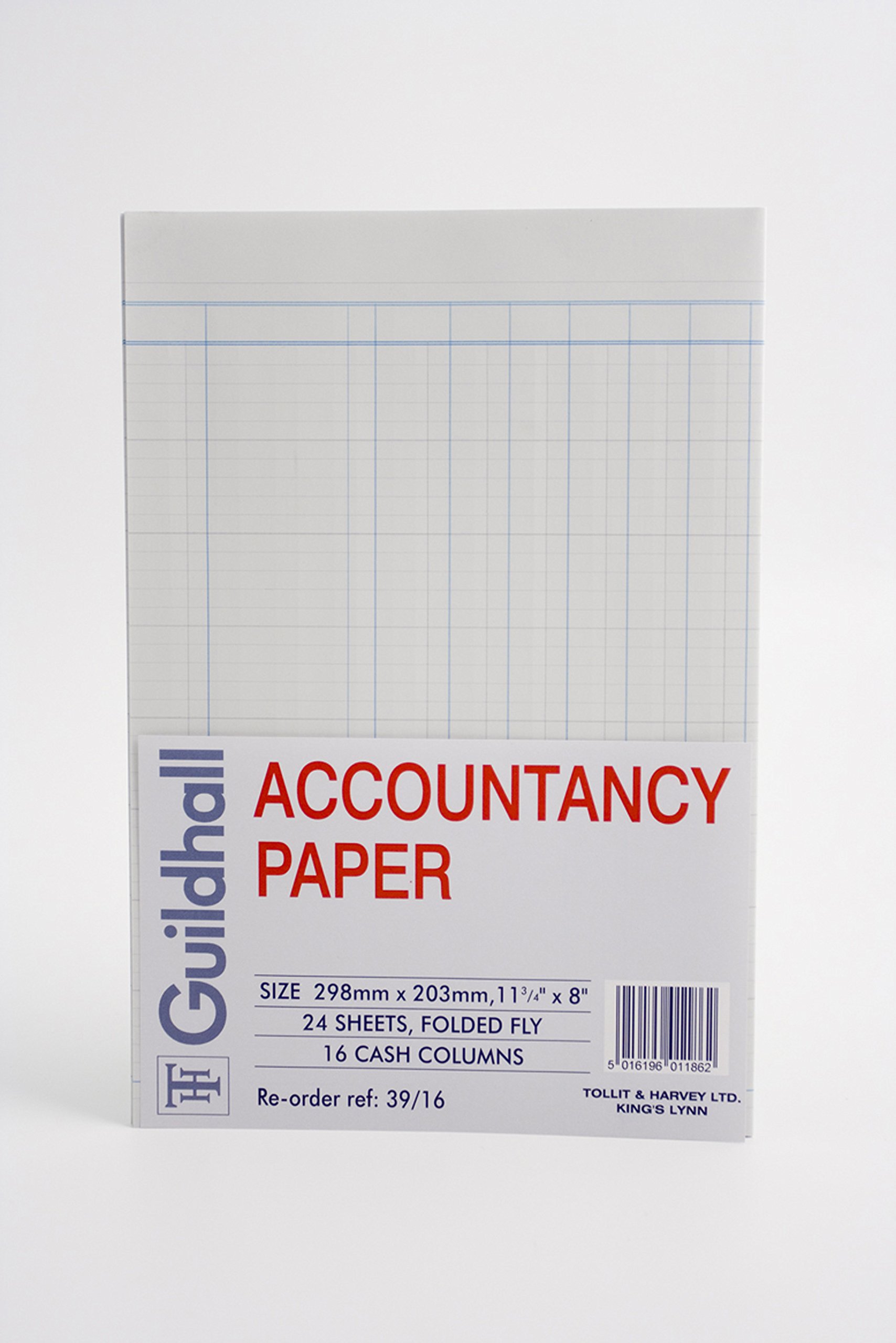 Guildhall GH3916 P24s 39/16 Accountancy Paper