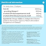 Nutravita Omega 3 2000mg 240 Softgels EPA 660 DHA 440 High Strength view 5