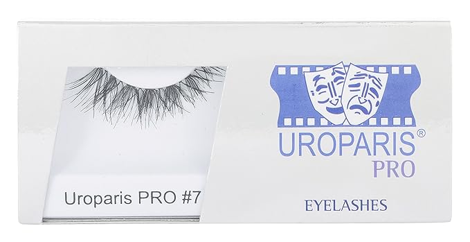 UROPARIS False Eyelashes 7, Black, 100 grams