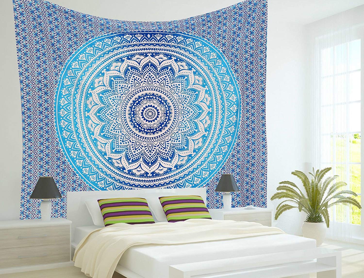 Amazon Com Aheli Icrafts India Wall Tapestry Bohemian Art