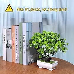 yoerm Small Artificial Plants Greenery Desktop