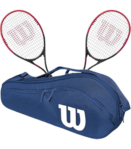 Amazon.com: Wilson Six LV Tennis Racquet Bundled with a Wilson